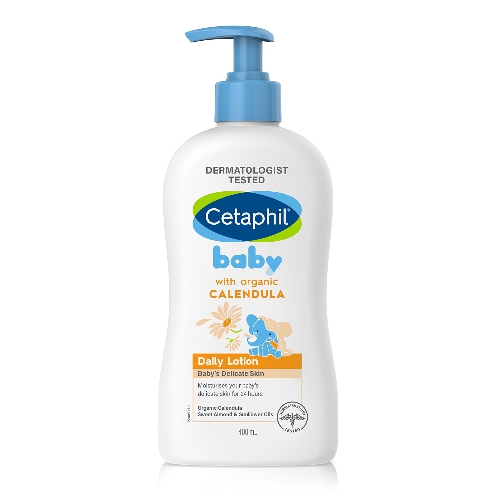 Sữa Dưỡng Da Trẻ Em Cetaphil Baby Daily Lotion With Organic Calendula Tinh Chất Hoa Cúc 400ml