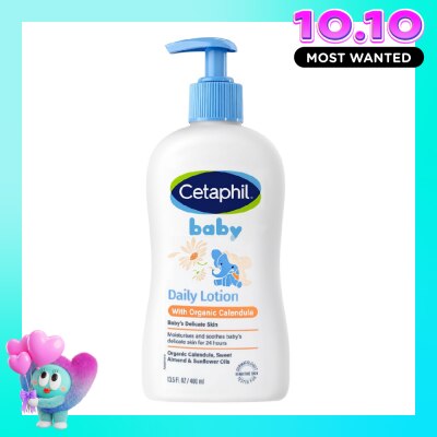 CETAPHIL Sữa Dưỡng Da Trẻ Em Cetaphil Baby Daily Lotion With Organic Calendula Tinh Chất Hoa Cúc 400ml image