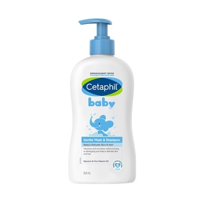 CETAPHIL Sữa Tắm Và Gội Trẻ Em Cetaphil Baby Gentle Dịu Nhẹ Cho Làn Da Em Bé 400ml