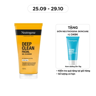 NEUTROGENA Deep Clean Facial Cleanser 150ml