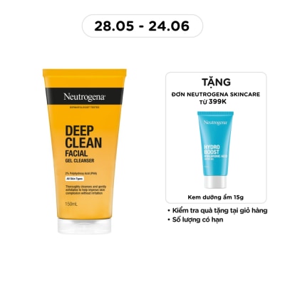 NEUTROGENA - Deep Clean Facial Cleanser 150ml
