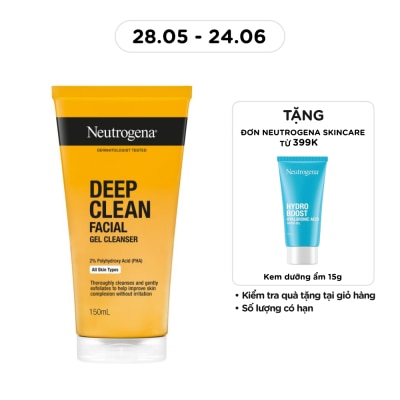 NEUTROGENA - Deep Clean Facial Cleanser 150ml