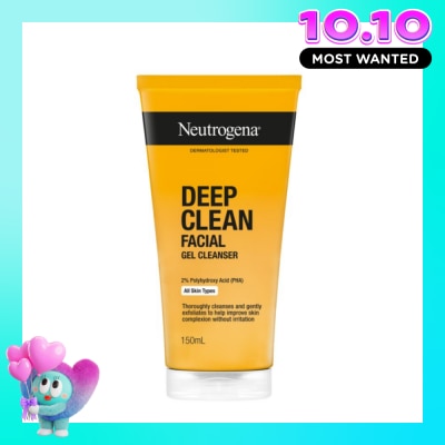 NEUTROGENA Sữa Rửa Mặt Neutrogena Deep Clean Facial Cleanser Dạng Gel Làm Sạch Sâu 150ml image