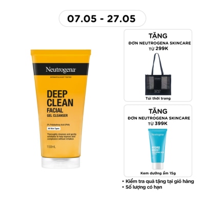 NEUTROGENA - Deep Clean Facial Cleanser 150ml