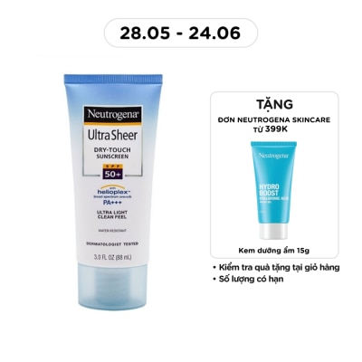 NEUTROGENA - Sunscreen Ultra Sheer Dry Touch SPF 50 PA+++ 88ml