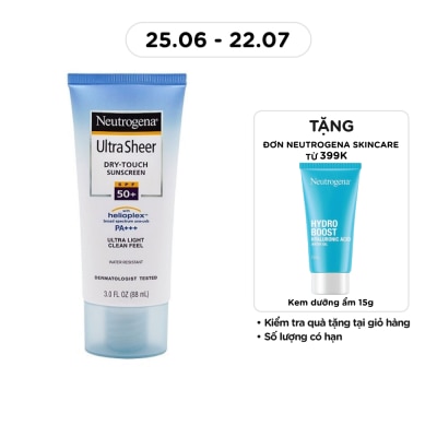 NEUTROGENA - Sunscreen Ultra Sheer Dry Touch SPF 50 PA+++ 88ml