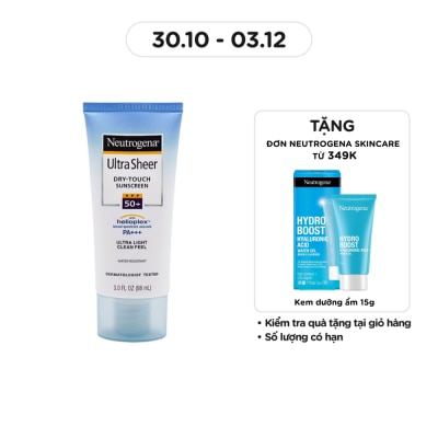 NEUTROGENA Sunscreen Ultra Sheer Dry Touch SPF 50 PA+++ 88ml
