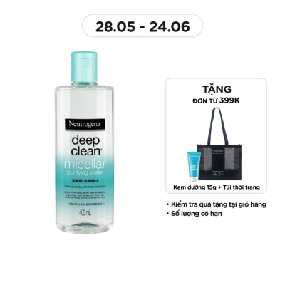 NEUTROGENA - Micellar Water Deep Clean Purifying 400ml