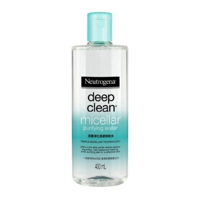 NEUTROGENA Nước Tẩy Trang Neutrogena Deep Clean Micellar Purifying Water Làm Sạch Da 400ml