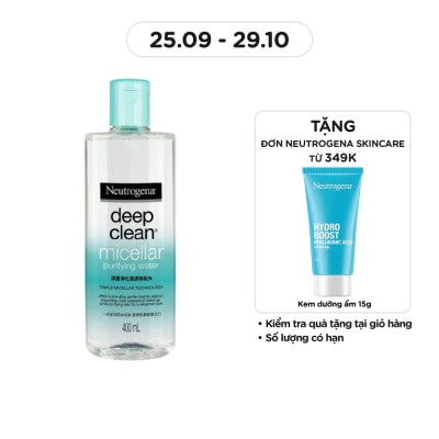 NEUTROGENA Micellar Water Deep Clean Purifying 400ml