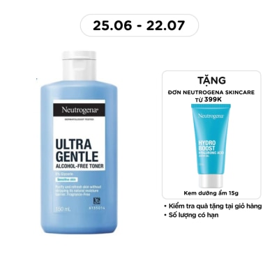NEUTROGENA - Nước Hoa Hồng Neutrogena Alcohol Free Không Cồn 150ml
