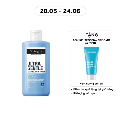 NEUTROGENA - Nước Hoa Hồng Neutrogena Alcohol Free Không Cồn 150ml
