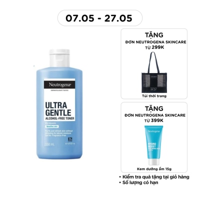 NEUTROGENA - Nước Hoa Hồng Neutrogena Alcohol Free Không Cồn 150ml