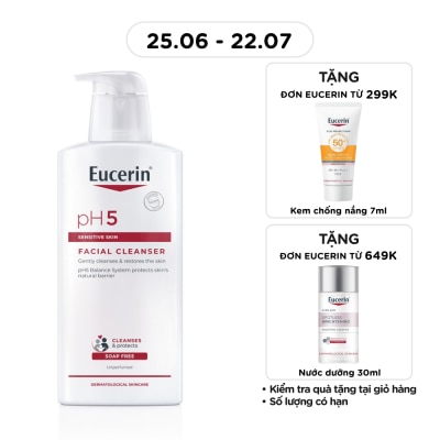 EUCERIN - pH5 Facial Cleanser For Sensitive Skin 400ml