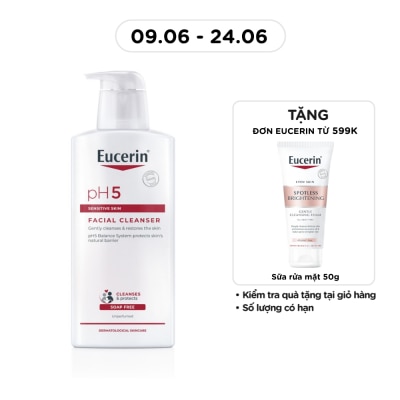 EUCERIN - pH5 Facial Cleanser For Sensitive Skin 400ml