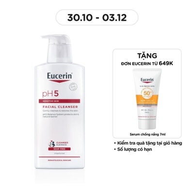 EUCERIN pH5 Facial Cleanser For Sensitive Skin 400ml