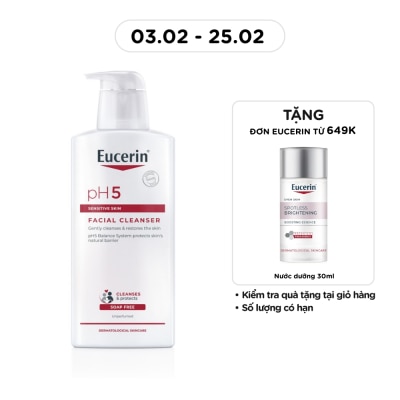 EUCERIN pH5 Facial Cleanser For Sensitive Skin 400ml
