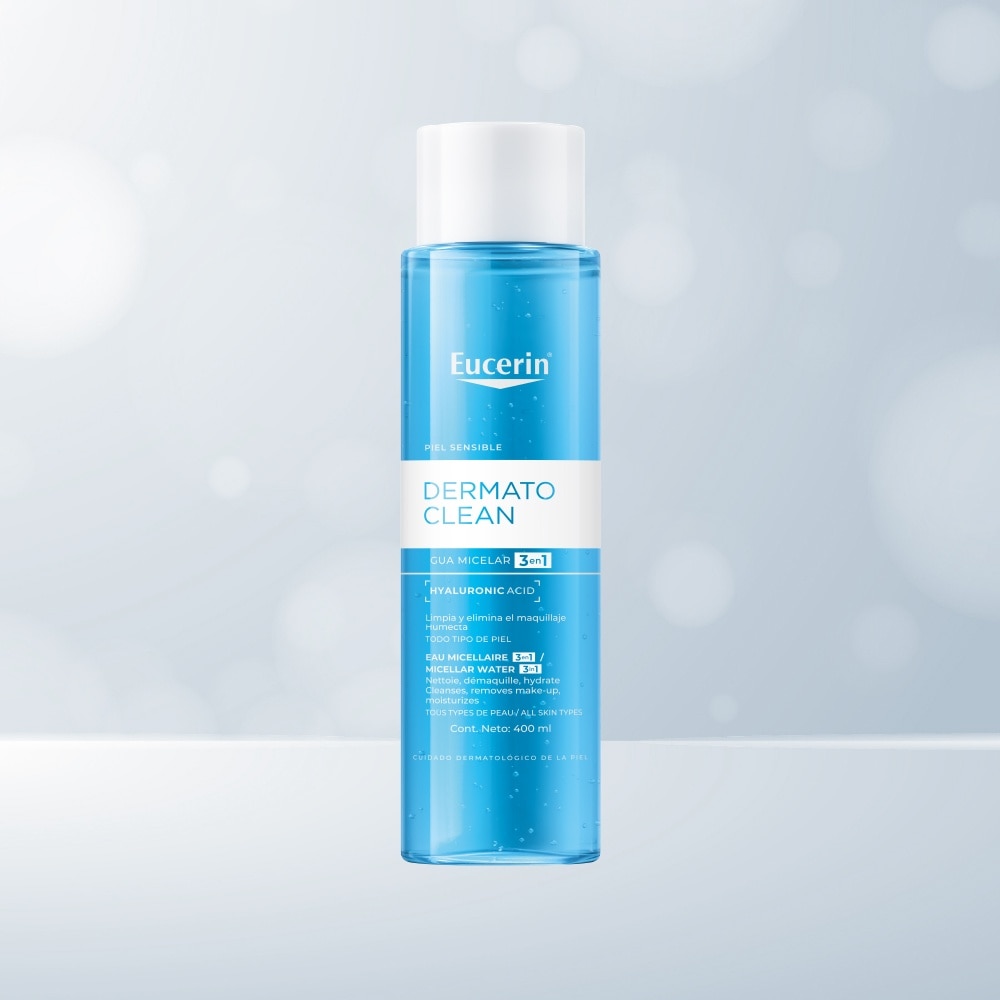 Nước Tẩy Trang Eucerin Dưỡng Ẩm Cho Da Nhạy Cảm 3 In 1 Dermatoclean Micellar Water 400ml image