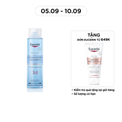 EUCERIN Dermatoclean Hyaluron Micellar Water 3 In 1 400 ml