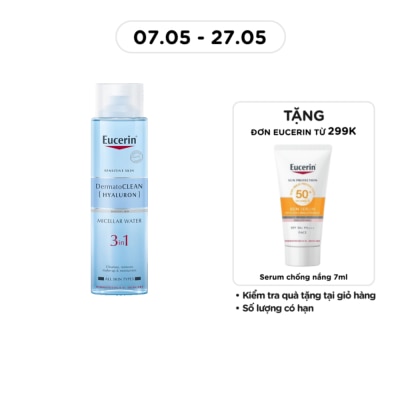 EUCERIN - Dermatoclean Hyaluron Micellar Water 3 In 1 400 ml