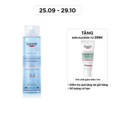 EUCERIN Dermatoclean Hyaluron Micellar Water 3 In 1 400 ml