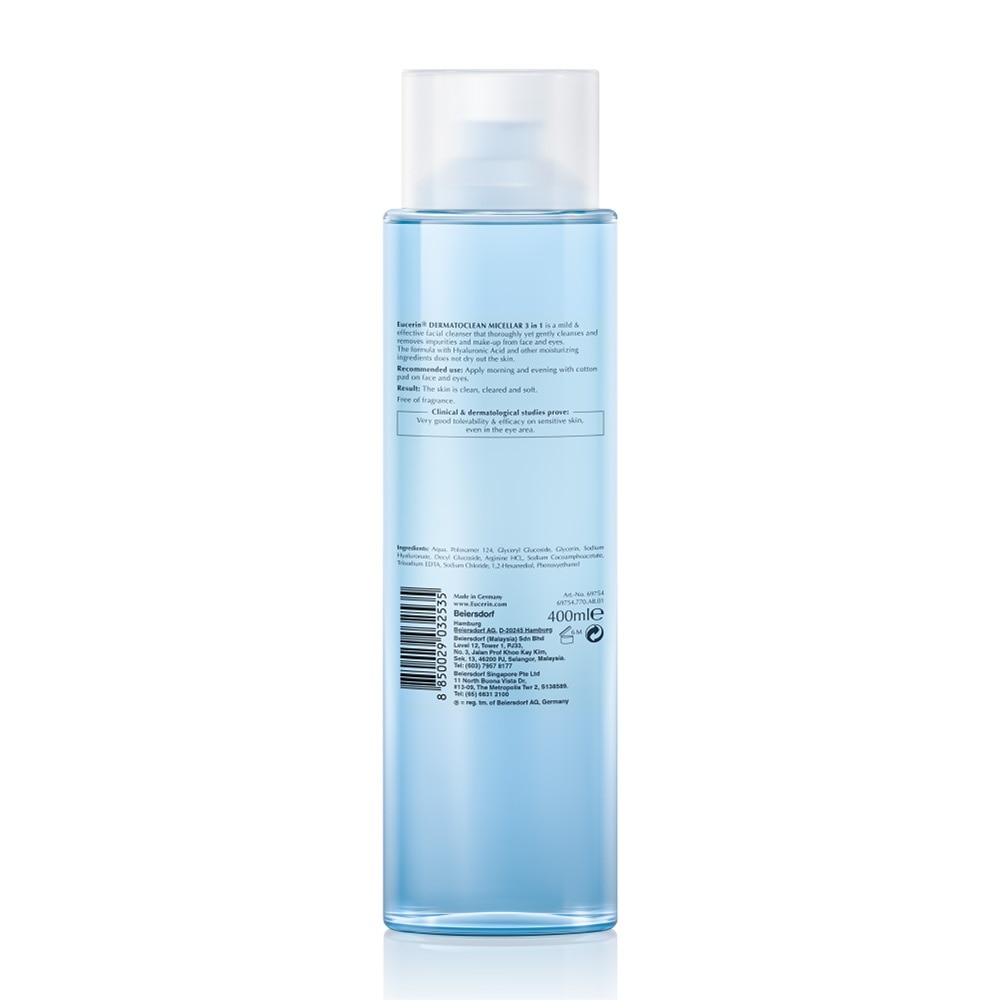 Dermatoclean Hyaluron Micellar Water 3 In 1 400 ml