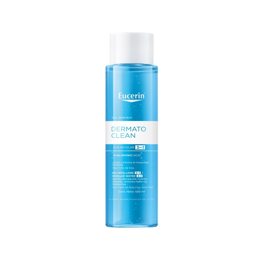 Nước Tẩy Trang Eucerin Dưỡng Ẩm Cho Da Nhạy Cảm 3 In 1 Dermatoclean Micellar Water 400ml image