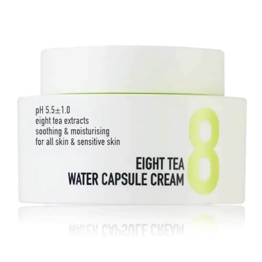 Kem Dưỡng Bom Eight Tea Water Capsule Cream Cấp Nước Từ 8 Loại Trà 50g