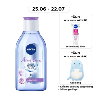 NIVEA - Nước Tẩy Trang Nivea Acne Care Chăm Sóc Da Mụn Dành Cho Da Mụn, Dễ Nổi Mụn 400ml