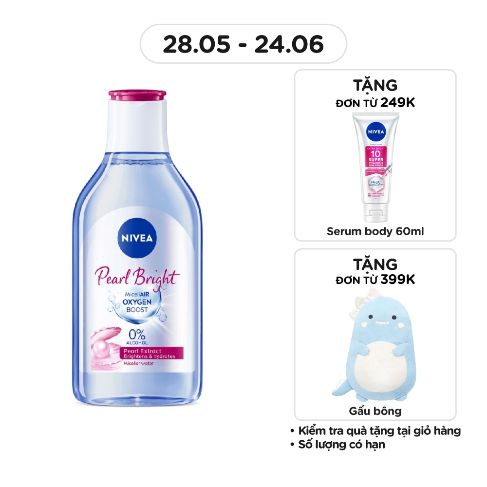 Micellair Water Pearl White For Normal And Dry Skin 400ml