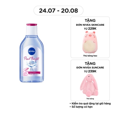 NIVEA Nước Tẩy Trang Nivea Pearl White Tính Chất Ngọc Trai Sáng Da Dành Cho Da Thường Và Khô 400ml