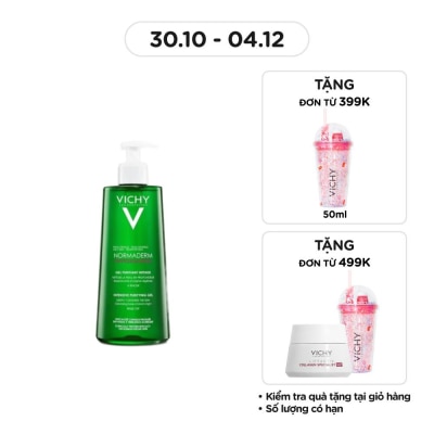 VICHY Gel Rửa Mặt Vichy Normaderm Phytosolution Làm Sạch Sâu Và Giảm Bã Nhờn 400ml