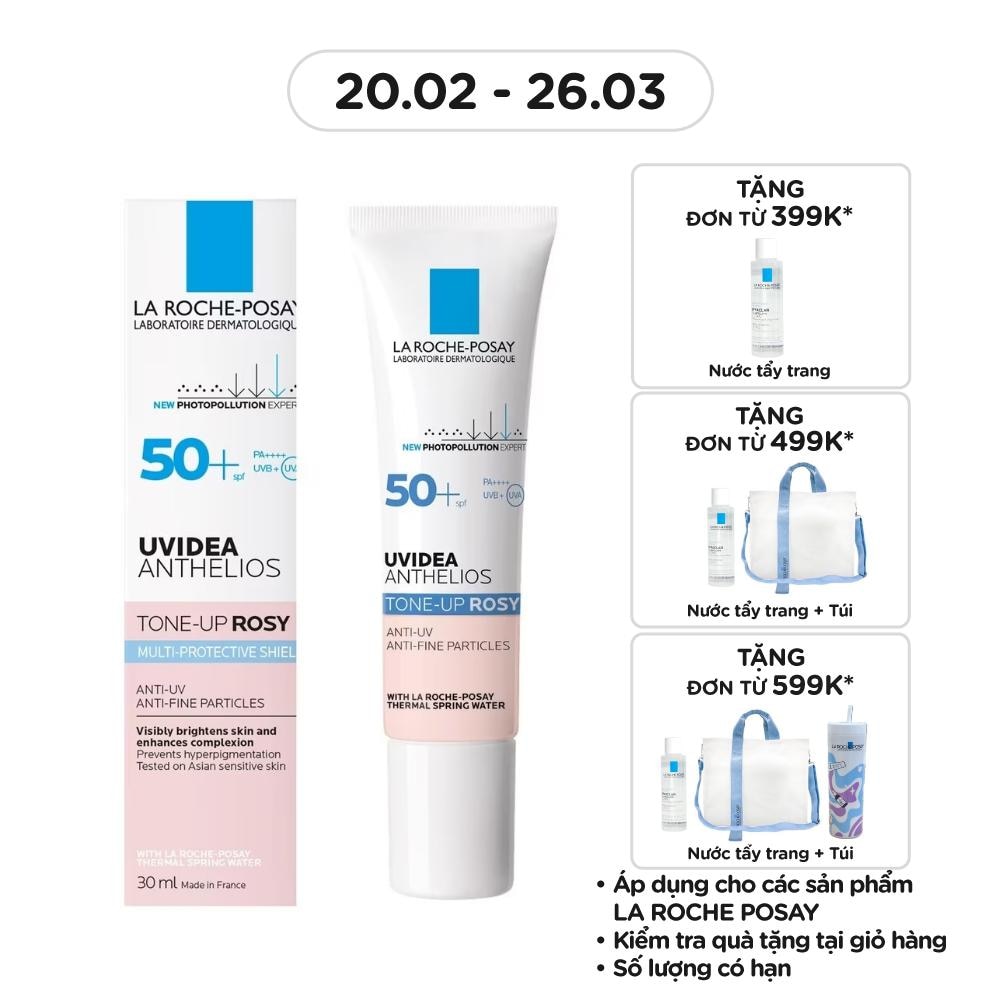 Kem Chống Nắng La Roche Posay Uvidea Anthelios Cải Thiện Sắc Tố Da Tông Rosy SPF 50 PA++++ 30ml