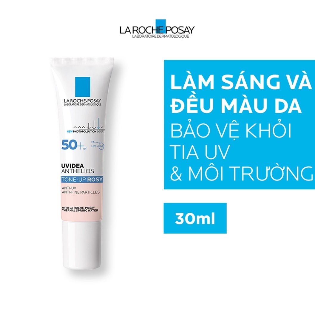 La Roche Posay Suncream Uvidea Anthelios Tone Up Rosy SPF50 PA++++ 30ml