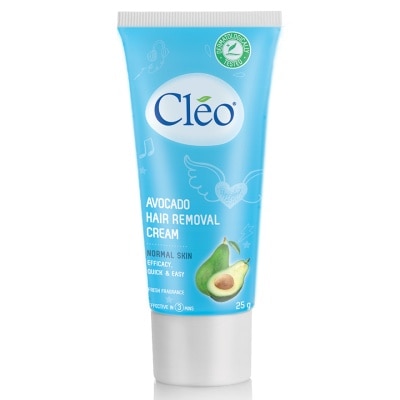 CLÉO Kem Tẩy Lông Cléo Avocado Efficacy Quick And Easy Normal Skin Chiết Xuất Bơ Dành Cho Da Thường 25g