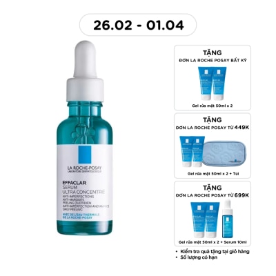 LA ROCHE POSAY Serum Effaclar Ultra Concentrated Anti Imperfection And Marks Daily Peeling 30ml