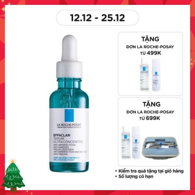 LA ROCHE POSAY Dưỡng Chất La Roche Posay Effaclar Serum 3 Tác Động Giảm Mụn, Thâm Sau Mụn Và Lỗ Chân Lông To 30ml