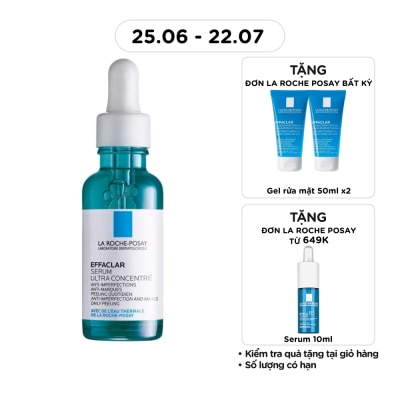 LA ROCHE POSAY - Serum Effaclar Ultra Concentrated Anti Imperfection And Marks Daily Peeling 30ml