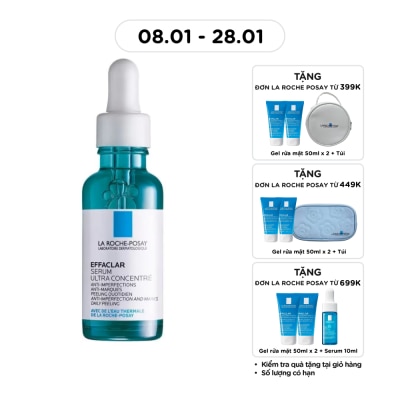 LA ROCHE POSAY Serum Effaclar Ultra Concentrated Anti Imperfection And Marks Daily Peeling 30ml