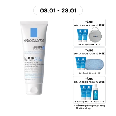 LA ROCHE POSAY Kem Dưỡng La Roche Posay Lipikar Baume AP+M Làm Dịu Da Phù Hợp Cho Trẻ Em Và Trẻ Sơ Sinh 75ml