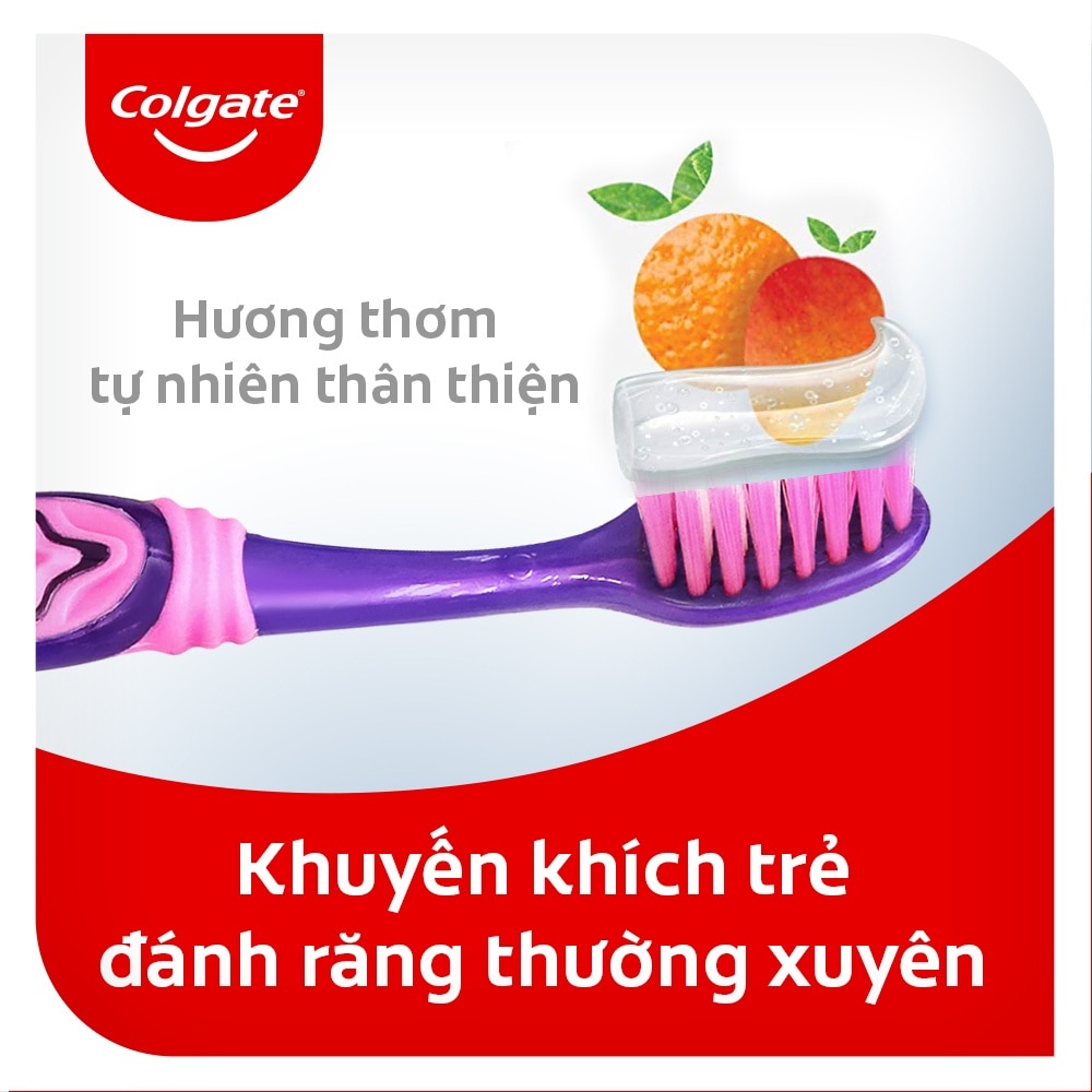 Kem Đánh Răng Colgate Ngừa Sâu Răng Dành Cho Trẻ Em 6-9 Tuổi Hương Dâu Bạc Hà 80g