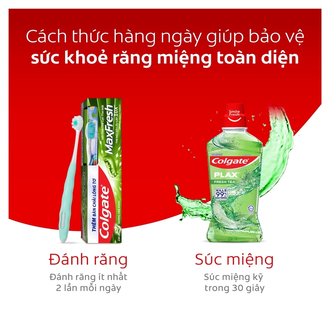 Kem Đánh Răng Colgate Max Fresh Trà Xanh Tinh Thể Cực Mát 225g + Bàn Chải Lông Tơ Phủ Than