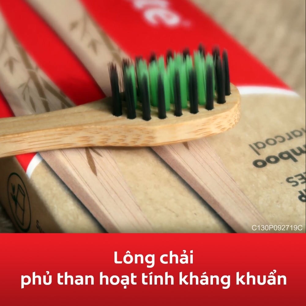 Bàn Chải Đánh Răng Colgate Soft Bamboo Charcoal Than Tre Hoạt Tính