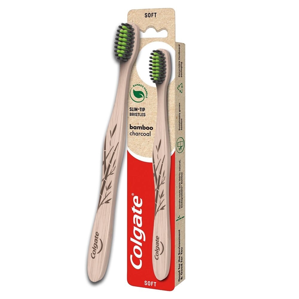 Colgate Toothbrush Soft Bamboo Charcoal