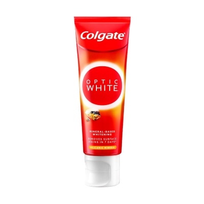 COLGATE Kem Đánh Răng Colgate Optic White Vocalnic Mineral Khoáng Núi Lửa 100g