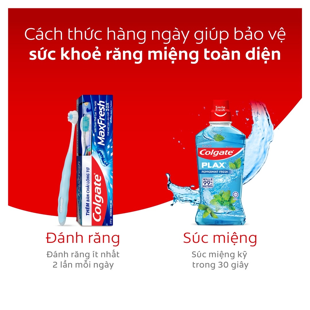Kem Đánh Răng Colgate Max Fresh Bạc Hà Tinh Thể Cực The Mát 225g + Bàn Chải Mềm Mại
