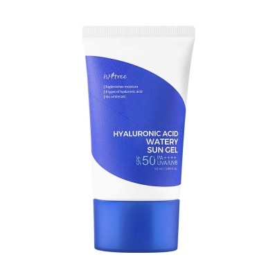 ISNTREE Kem Chống Nắng Hóa Học Isntree Hyaluronic Acid Watery Sun Gel Dạng Gel SPF50+ PA++++ 50ml