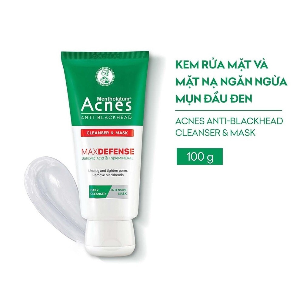 Anti-Blackhead Cleanser & Mask 100g