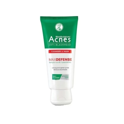 ACNES Kem Rửa Mặt & Mặt Nạ Acnes Anti-Blackhead MaxDefense Ngăn Ngừa Mụn Đầu Đen 100g