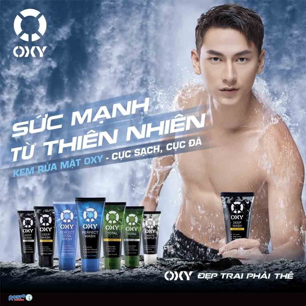 Kem Rửa Mặt Oxy Deep Wash Cream Formula Tác Động Sâu Sạch Nhờn Không Hạt 100g